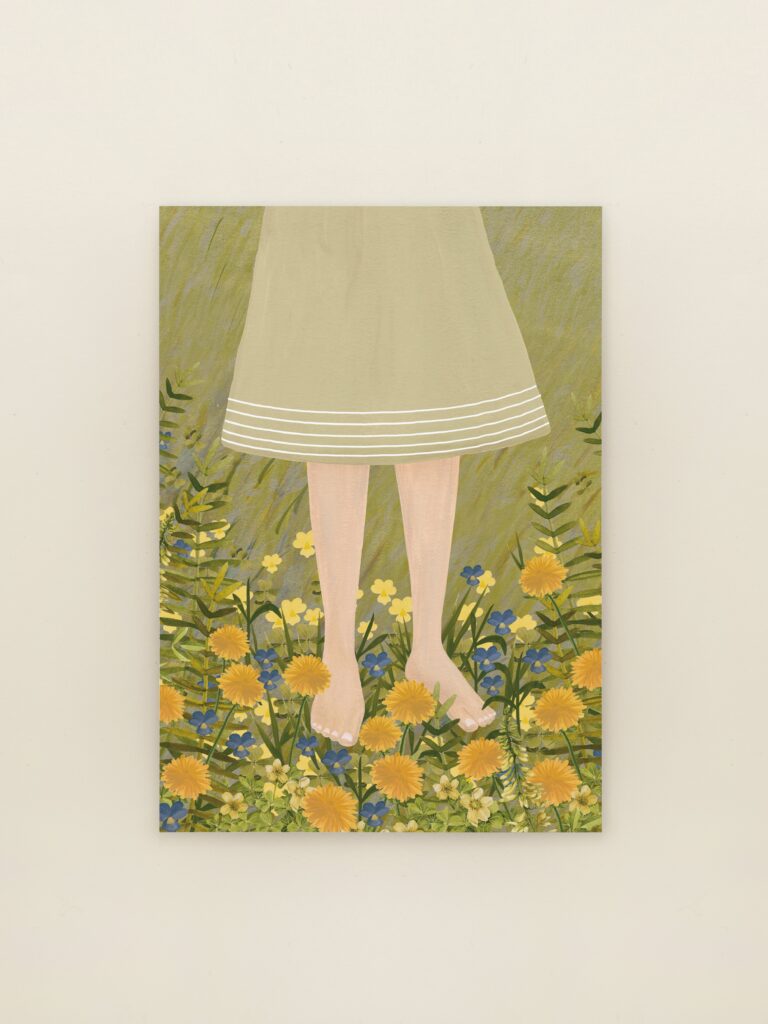 a6 wenskaart blote voeten