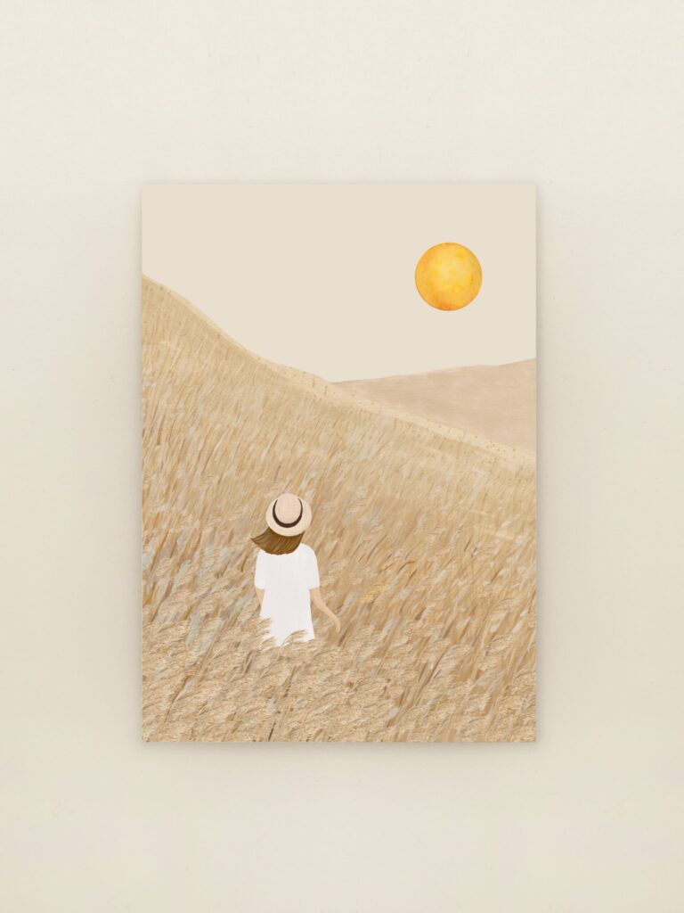 wenskaart A6 struinen