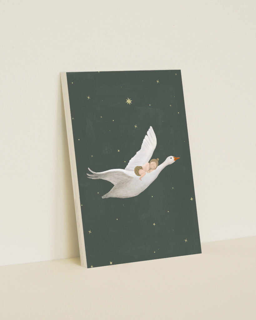 Geboortekaart Gans