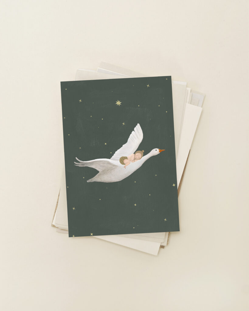 Geboortekaart Gans
