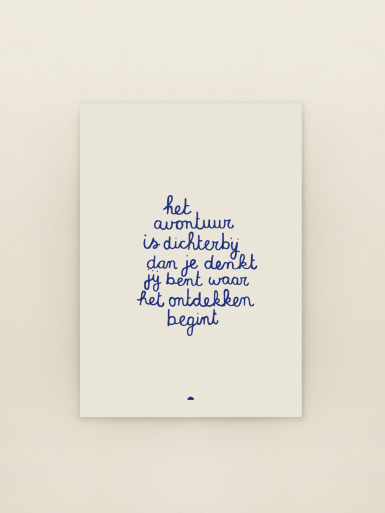 wenskaart a6 avontuur