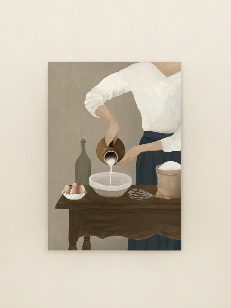 wenskaart a6 keukenliefde