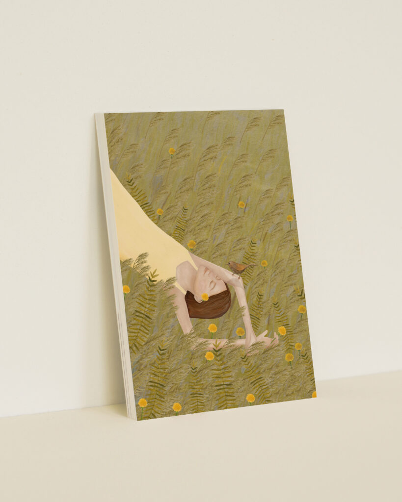 wenskaart a6 mijmeren