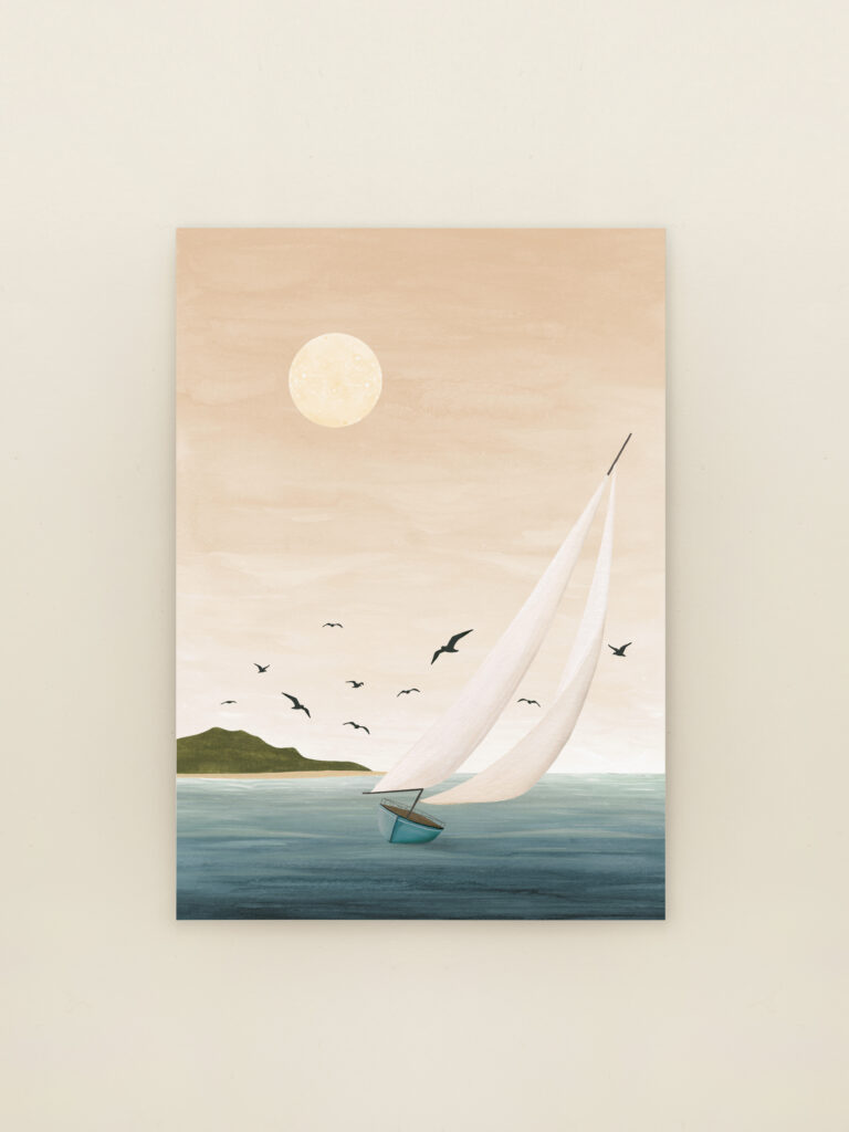 A6 Nieuwe Horizon Wenskaart