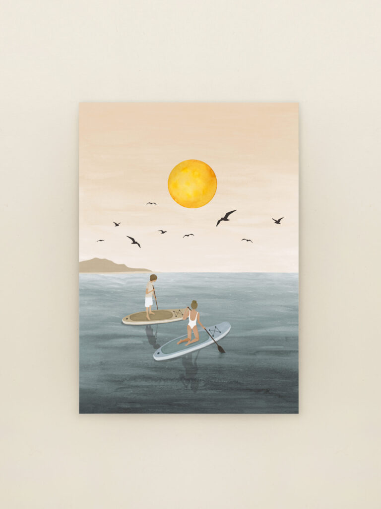 wenskaart A6 Sunset Suppers