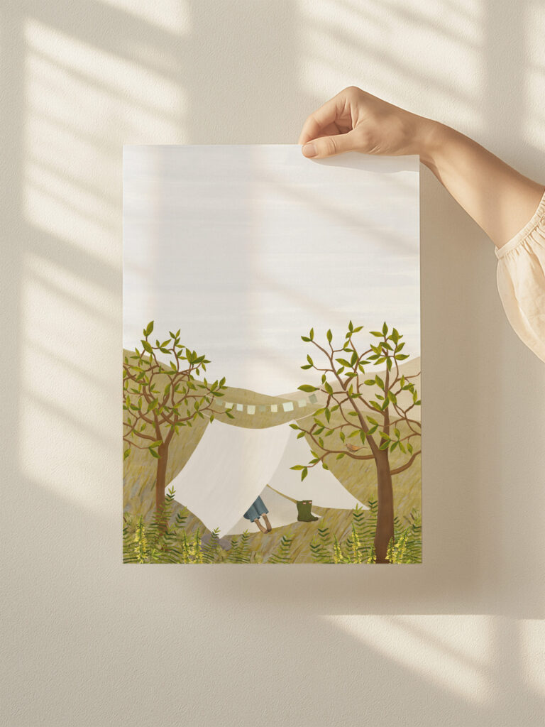 30x40 art print hut bouwen