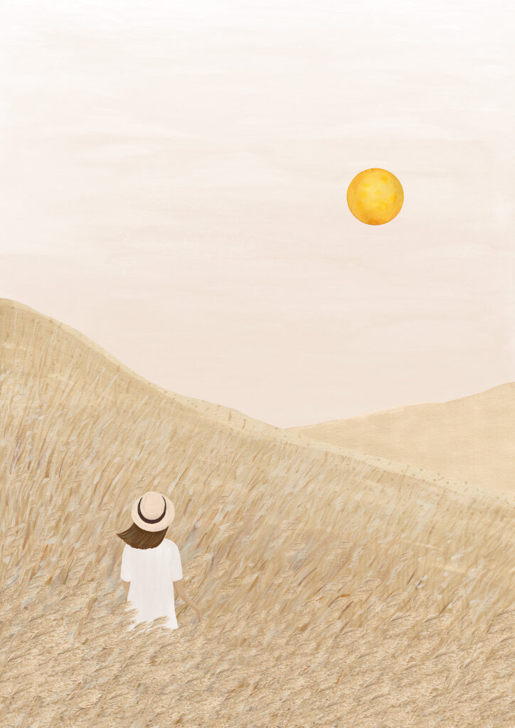 Struinen door de duinen