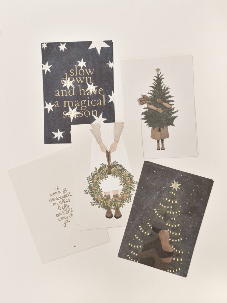 Kerstkaartenset + enveloppen (10)