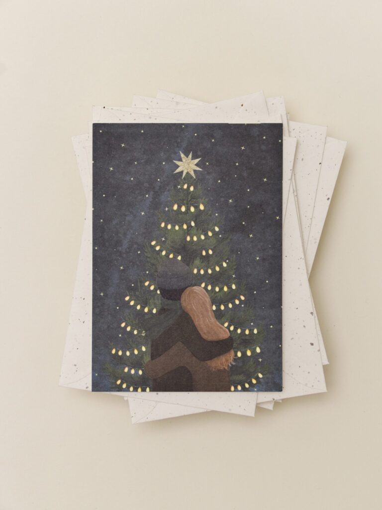 Kerstkaartenset + enveloppen (10)