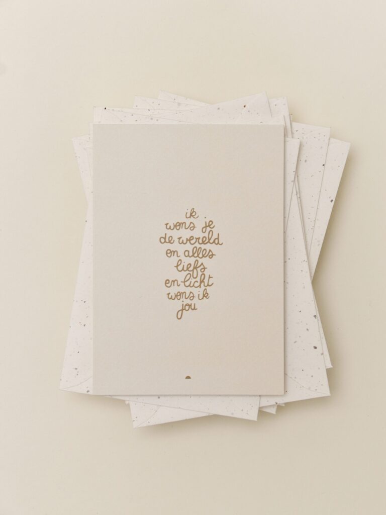 Kerstkaartenset + enveloppen (10)