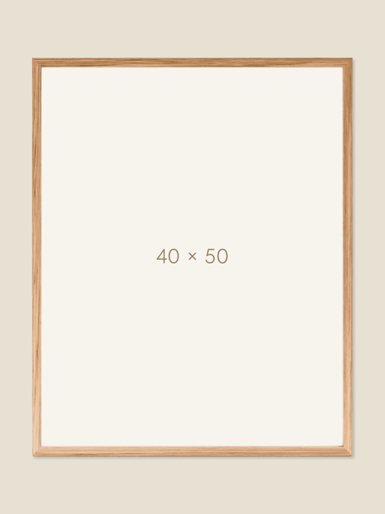 Oak frame 40x50